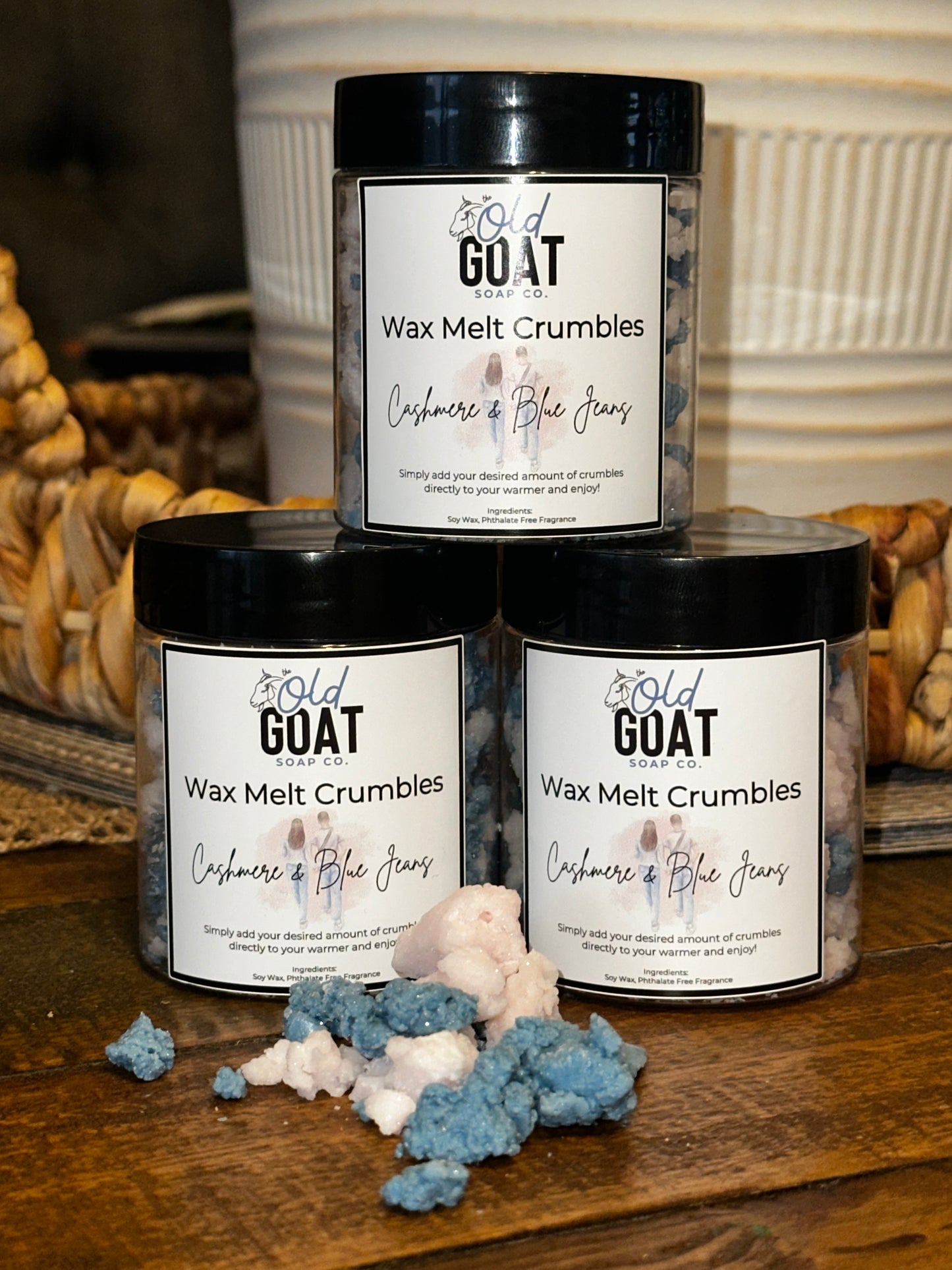 Cashmere & Blue Jeans Wax Melt Crumbles