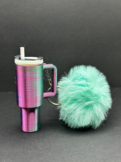 Tumbler Keychain w/ OGSC Small Batch Lip Balm