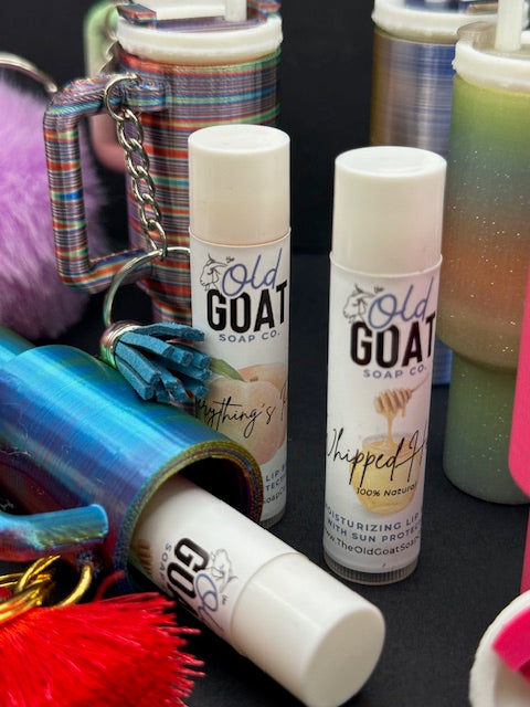 Tumbler Keychain w/ OGSC Small Batch Lip Balm
